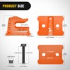 Nilight 2PCS Tractor Bucket Grab Hook 3/8'' Heavy Duty Drop