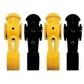 Tornado 4 Foosball Men Counter Balanced