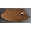 Diamond D Genuine Leather Ulu Knife Quality Sheath Light Color