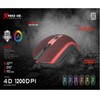 Xtrike-Me Mouse Gamer Excelente Calidad Retroiluminado 1200dpi 4 Botones GM-206