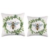 Bees Honey Honeycomb Beekeeper Gift Spring Nature Bee Throw Pillow