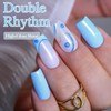 Double Rhythm 15ML Gel Nail Polish Pure Sheer Same Color
