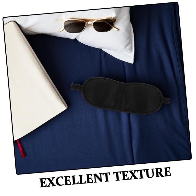 Beavorty 6pcs Eye Mask Blackout Sleeping Masks for Men Women