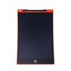LCD Writing Tablet 10in Full Screen Replaceable Button Battery Red