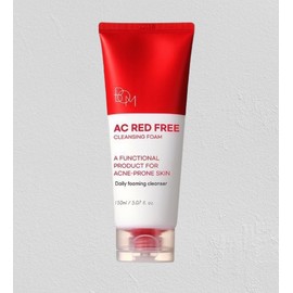 Not registered BOM AC Red Free Cleansing Foam 150ml / 비오엠 AC 레드 프리 클렌징폼 150ml