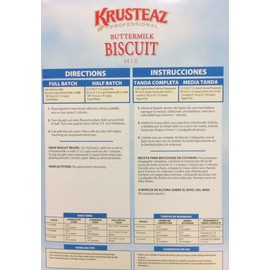 Krusteaz BUTTERMILK BISCUIT Mix 5lbs. (4-Pack) Restaurant Quality