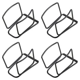 lasenersm 4 Pieces Golf Ball Clip Metal Golf Ball Retriever Golf Ball Catcher Golf Ball Holder Golf Ball Picker Golf Ball Grabber Golf Ball Pick Up Tool Golf Accessories, Black