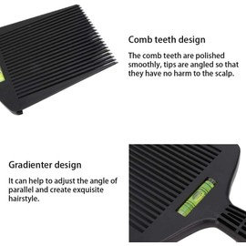 POFET Flat Comb Hair Comb Barber Hair Comb Oil Hair Cutting Angle Adjustment Big Teeth Comb Styling Tool for Men Hair Cutting Design
