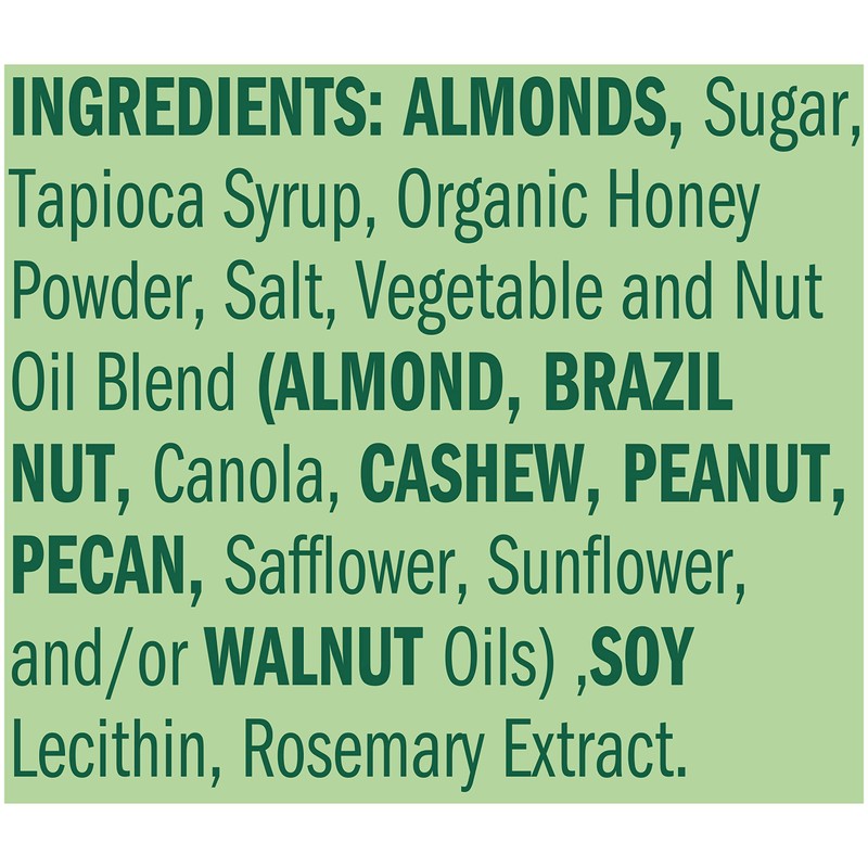 Emerald Nuts Honey Glazed Almonds (1-Pack), 5.5oz Resealable Bag, Kosher