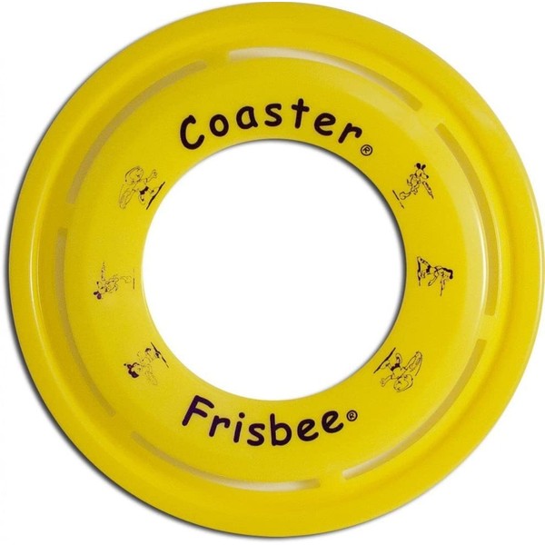 Wham-O Frisbee Coaster Ring Sport and Catch Disc [Colors May Vary]