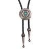 Bolo Tie Rodeo Cowboy Leather Necktie Western Necklace for Men,Women