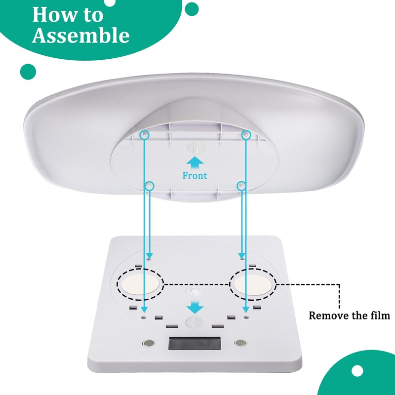 Reptiles Weight Scale,Small Animal Scale with Precision Grams,Multi-Function LED Display