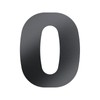 Cleverry House Number, 20 cm High, Anthracite RAL 7016, Powder-Coated