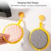 3Pcs Kitchen Dish Sponge Dish Scrubber Scrub Sponges, Non-Scratch Cleaning