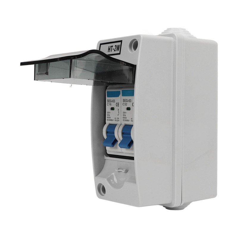 Circuit Breaker 2P MCB C Type Outdoor Waterproof Miniature Circuit