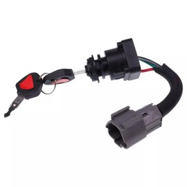 Yeasliy Starter Switch with Keys 32771-31822 32771-31820 Compatible for Kubota Loader L39 L45 L47 L48 M59 M62