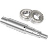 88749 Bearings and 50051387 Spindle Shaft Compatible with Bush Hog