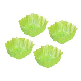 シンカテック 抗菌 お弁当カップ 角型 ベジカップ レタス 4個入 グリーン