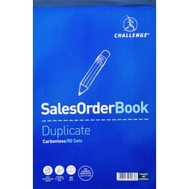 Challenge Large Duplicate Sales Order Book, 137x195mm, 400048653