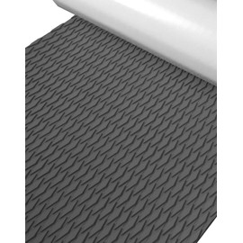 Hjdeck Universal Surfboard Pad EVA Foam Boat Flooring 47.2"x11.8" Non-Slip Deck Grip Mat Marine Carpet for Yacht Boat Kayak Decking Golf Cart