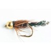 Blue Wing Olive Bead-Head Zug Bug Nymph Fly - 6