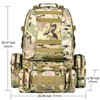 CVLIFE Tactical Backpack Military Army Rucksack 60L Large Assault Pack