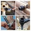 Ratchet Podger Spanner Straight Scaffold Spanner Tool Chrome Ratchet Wrench