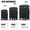 MGOB 28 Inch Luggage with Spinner Wheels, Large Hard Shell