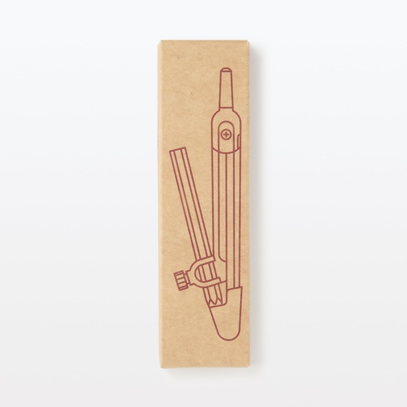 MUJI 44902936 Compass with 1 Pencil