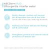 BIODERMA, ABCDerm H2O, Agua Micelar, Limpia, Calma e Hidrata, para