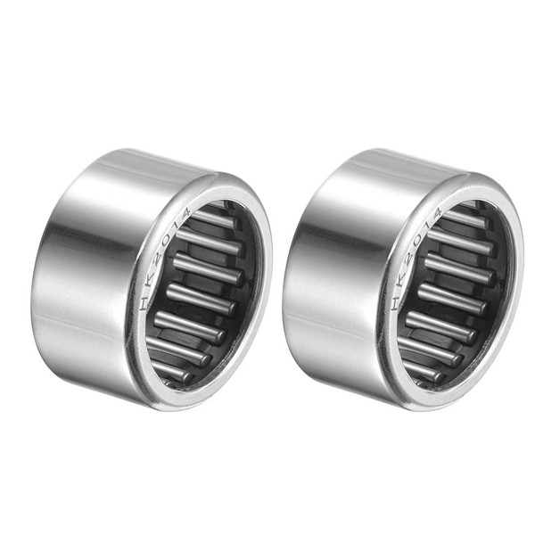 uxcell HK2014 Needle Roller Bearings, 0.8 inch (20 mm) Bore,