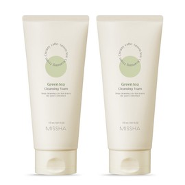 1+1 Missha Creamy Latte Cleansing Foam/Green Tea / 1+1 미샤 크리미 라떼 클렌징폼녹차