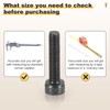 METALLIXITY Socket Head Cap Screws(M6-1x100mm)10Pcs, Carbon Steel Allen Socket Drive