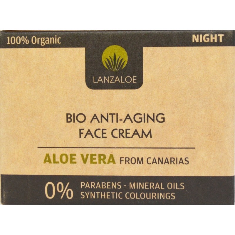 Lanzaloe Bio-anti Ageing Aloe Vera Face Cream (Night) 50 ml