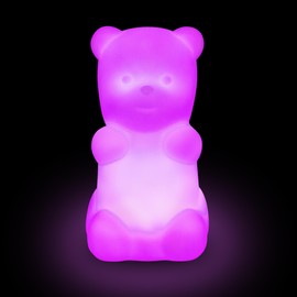 Tobar 38749 LUMEZ Squishy Bear Light, Clear