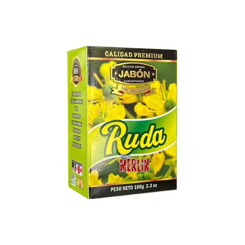 Jabón De Ruda - Limpia Todo Daño Y Trabajos Oscuros