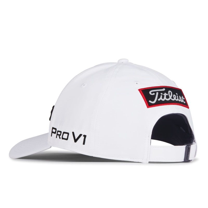 Titleist Men's Tour Performance Golf Hat White/Black