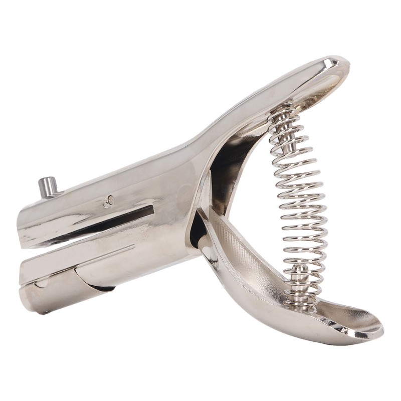 Heavy Duty Hand Held Hole Punch 6mm Dia Round Single