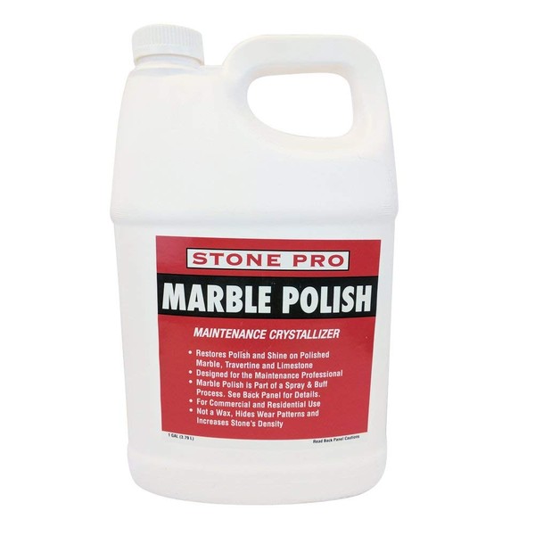 Stone Pro Marble Polish - Maintenance Crystallizer - 1 Gallon