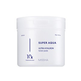 Super Aqua Ultra Hyaluronic Cooling Toner Pad 180g / 수퍼아쿠아 울트라 히알론 쿨링 토너 패드 180g
