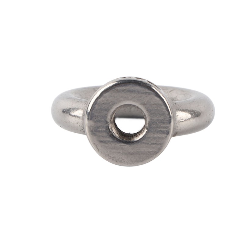 10Pcs Lifting Eye Nut Stainless Steel Ring Shape Fastener Tools