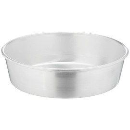 Agnelli Pentole FAMA43 / 622 Konische Kuchenform mit Rand, Aluminium, 22 x 22 x 6 cm