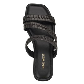 Nine West Women's Quinlea3 Sandal, Black 001, 7.5