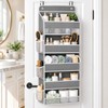 Hanging Storage Organizer for Behind-Door Use – Anti-Tilt Multi-Pocket Shelf