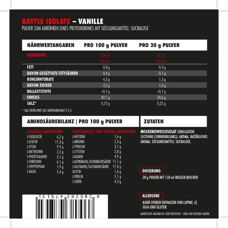 Big Zone Battle Isolate, Delicious Taste, Whey Protein Isolate, Protein