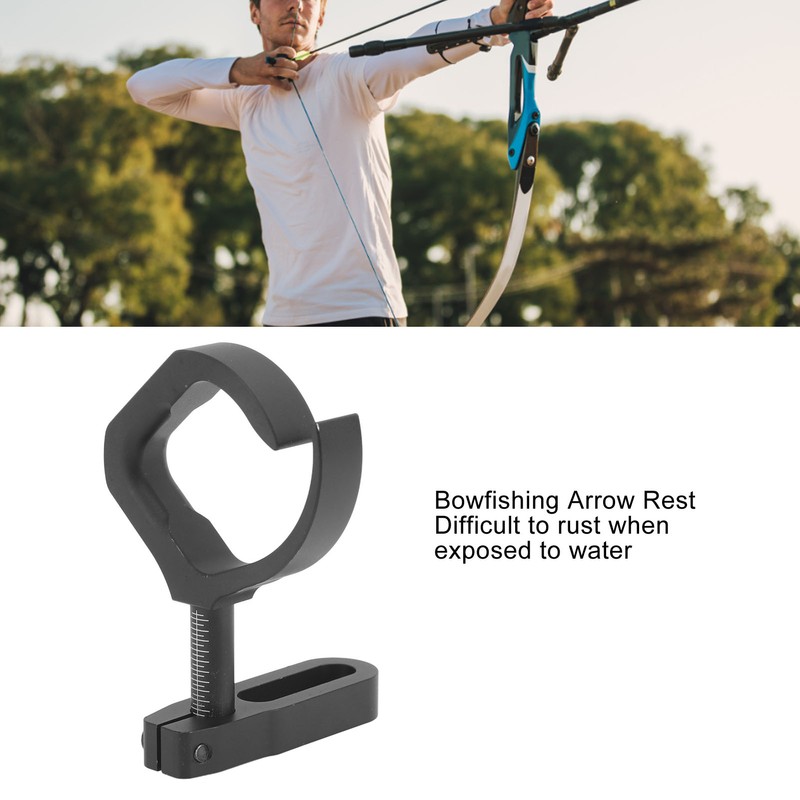 Archery Bowfishing Arrow Rest Aluminum Alloy Archery Arrow Rest for