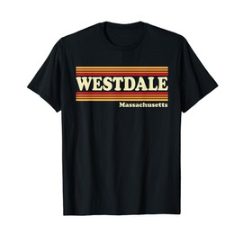 Vintage 1980s Graphic Style Westdale, Massachusetts T-Shirt