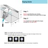 4pcs 2" Low Profile Wand Tilter Mechanism with 7/32" Hexagon