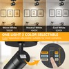 VANoopee 3-Color Zoomable LED Ceiling Spotlight Flush Mount Adjustable Spotlight