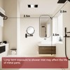 8” Wall Mount Makeup Mirror with 20X Strong Magnification, Double